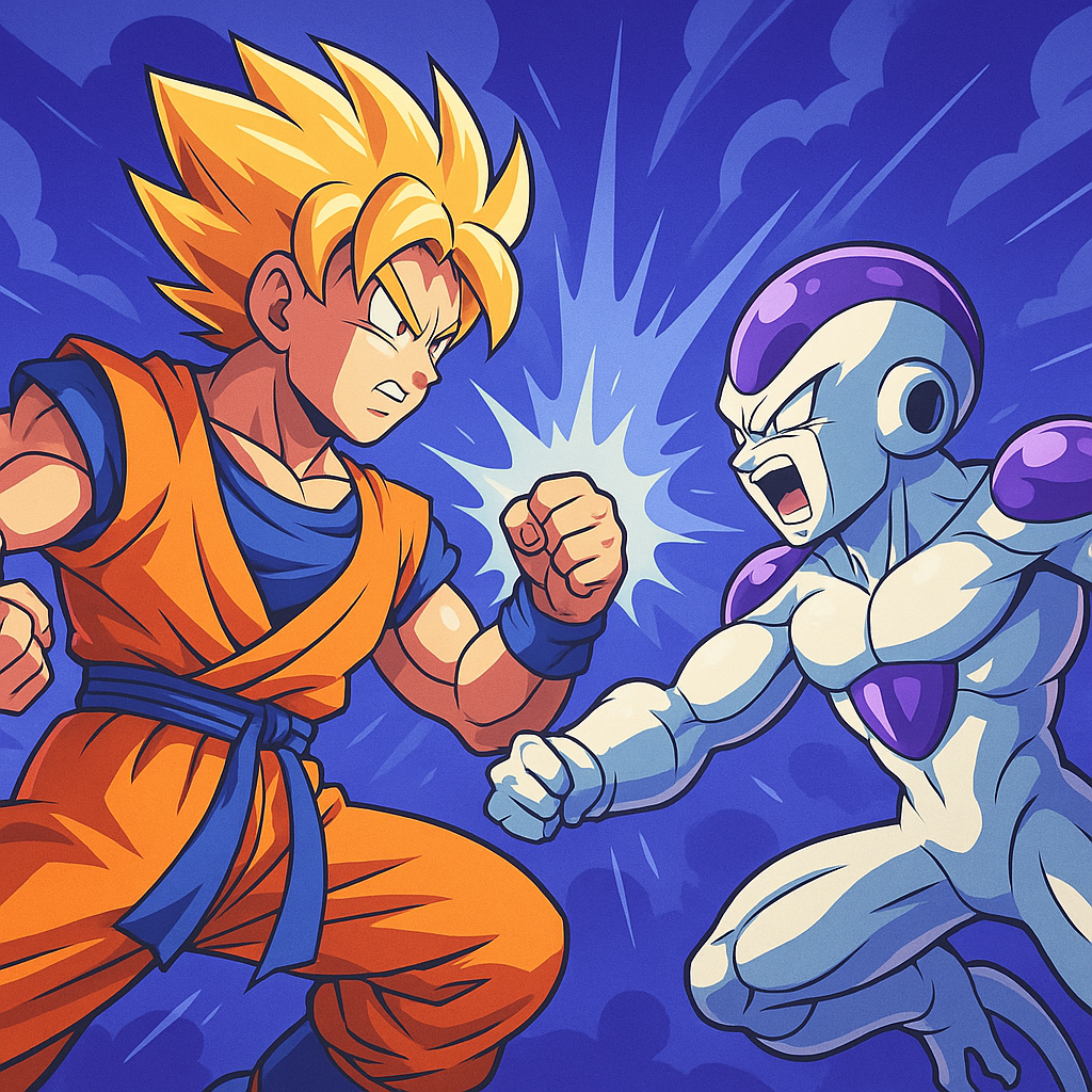 Título: «Batallas Épicas que Trascienden Generaciones: Goku vs Freezer en la Nueva Era de Dragon Ball»