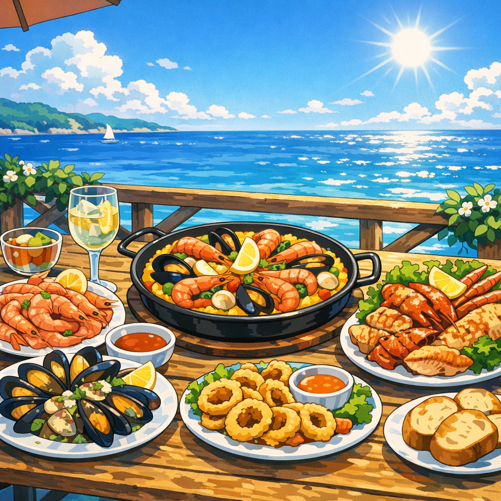 🦀🌊 ¡Sumérgete en el delicioso mundo de los mariscos! Una experiencia culinaria llena de sabores frescos y exquisitos que te transportarán al océano co